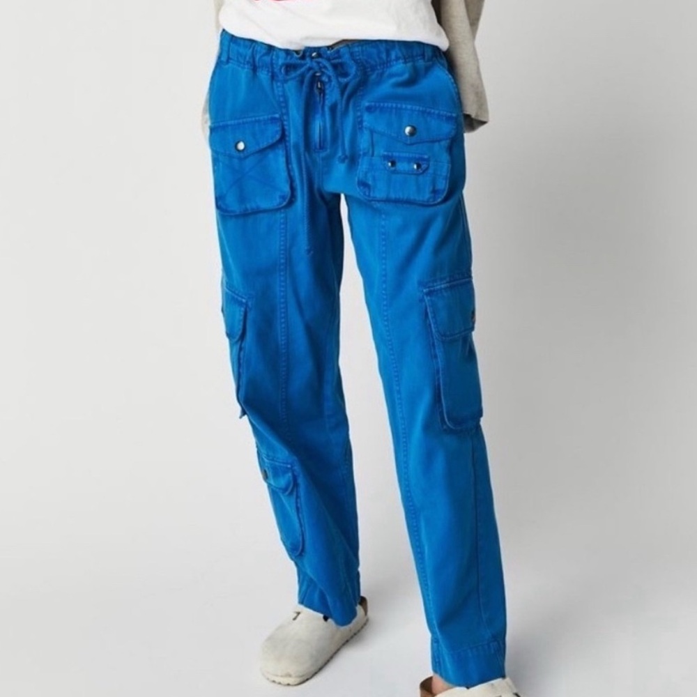 Free People We The Free Tahiti Pull-On Cargo Pants